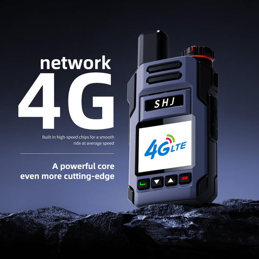 Super PTT Mini 4G LTE PoC walkie talkie side view