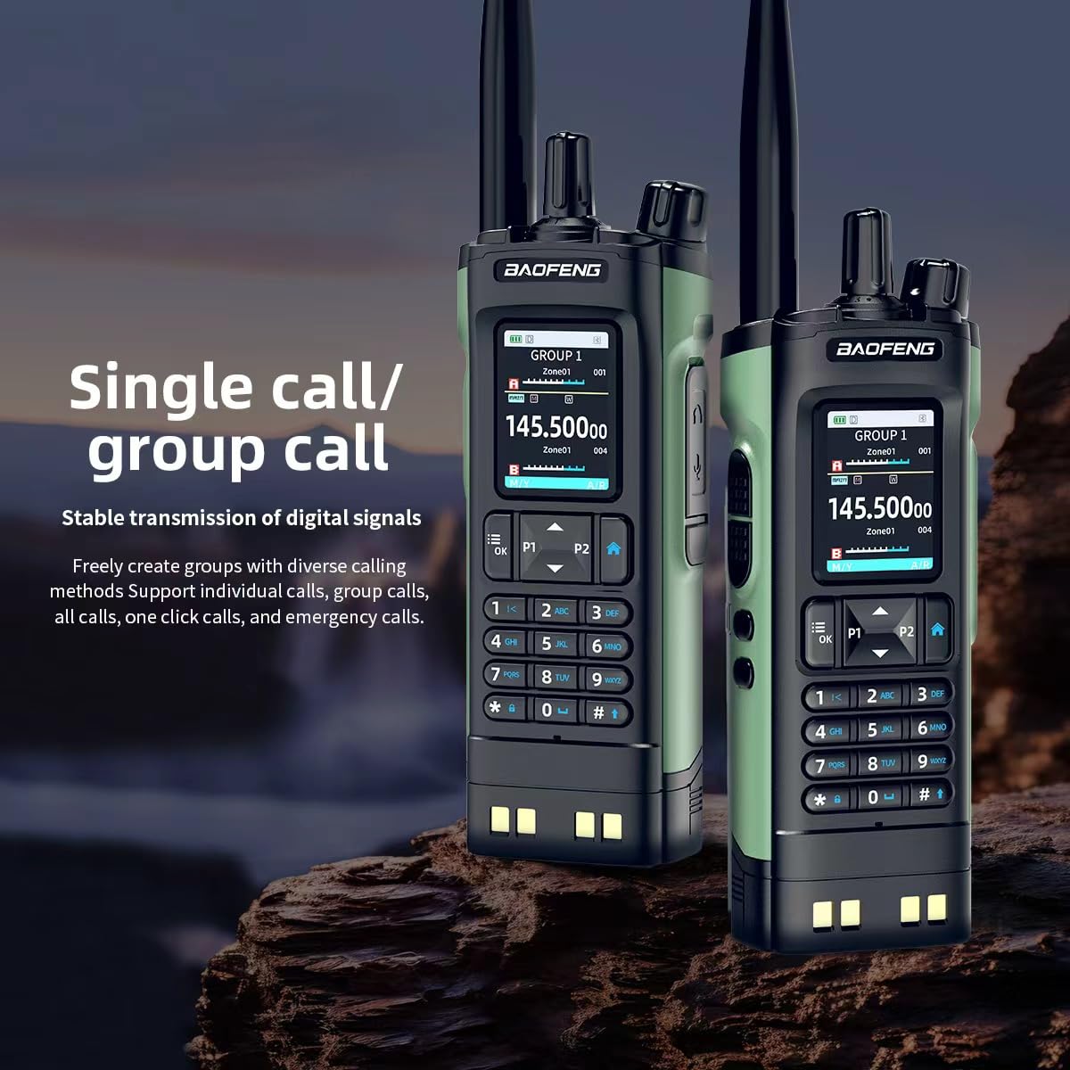 Baofeng UV-32 ham radio kit accessories