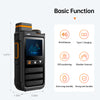 Lifetime Free KPBAB 4G LTE POC Radio SIM Card Walkie Talkie Network Unlimited Range Two Way Radio 5000+ Miles Long Distance for Trucking Farm Construction [2-Pack] thumbnail