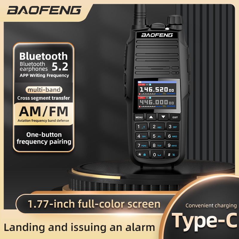 Baofeng UV29 Pro ham radio side view
