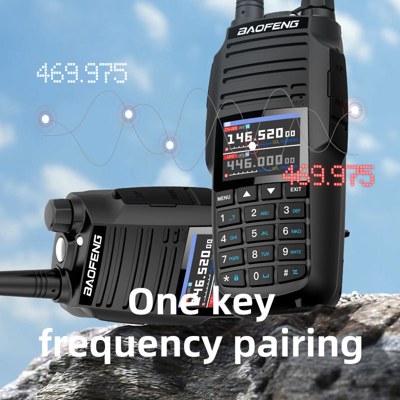 Baofeng UV29 Pro ham radio display and keypad detail