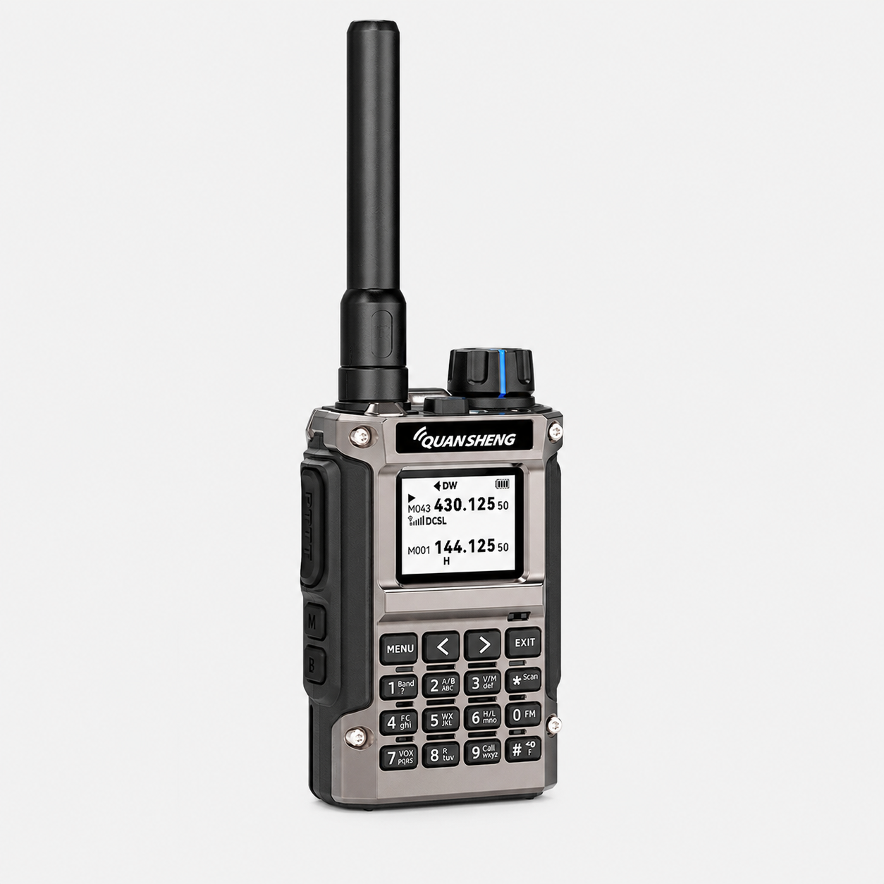QUANSHENG UV-K1(8) Multi-Band Ham Radio with 2500mAh Battery product close-up