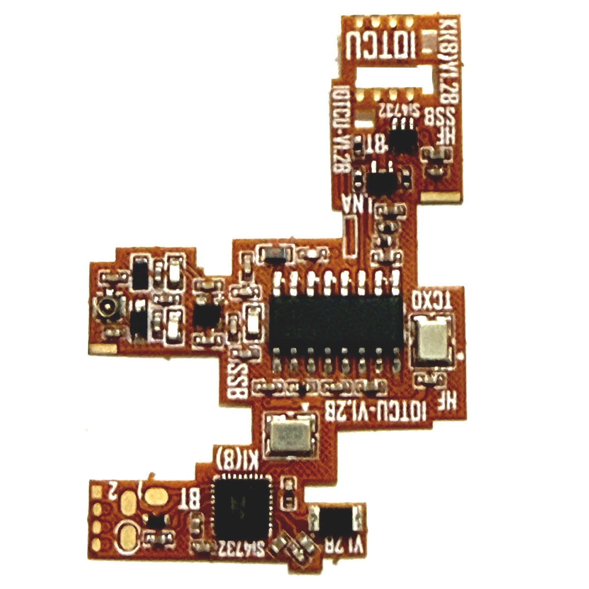 IOTCU Bluetooth shortwave SSB PCB mod kit in-use view