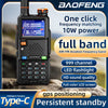 Baofeng UV-5RH PRO Walkie Talkie GPS Multi Band AM FM Type-C Wirless Copy Frequency Ham Two Way Long Range Communication Radios thumbnail