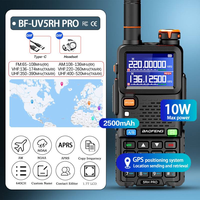 Baofeng UV-5RH Pro ham radio product image 15
