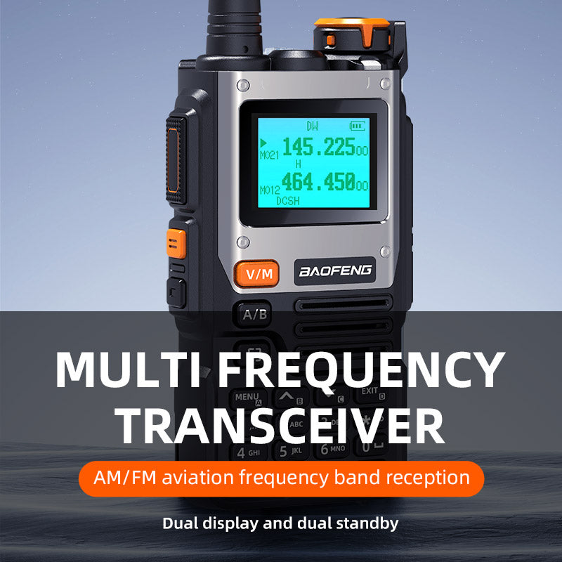 Baofeng UV-K61 walkie talkie USB-C charging detail