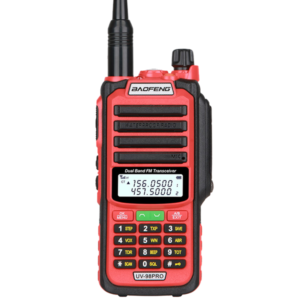 BaoFeng UV98 Pro Walkie Talkie Professional UV98 V2 Plus 10W Powerful Waterproof VHF UHF Dual Band Two Way Radio