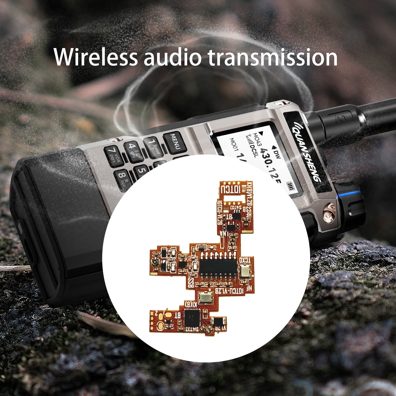 IOTCU Bluetooth shortwave SSB PCB mod kit compatibility view