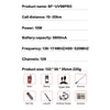 BaoFeng UV98 Pro Walkie Talkie Professional UV98 V2 Plus 10W Powerful Waterproof VHF UHF Dual Band Two Way Radio thumbnail