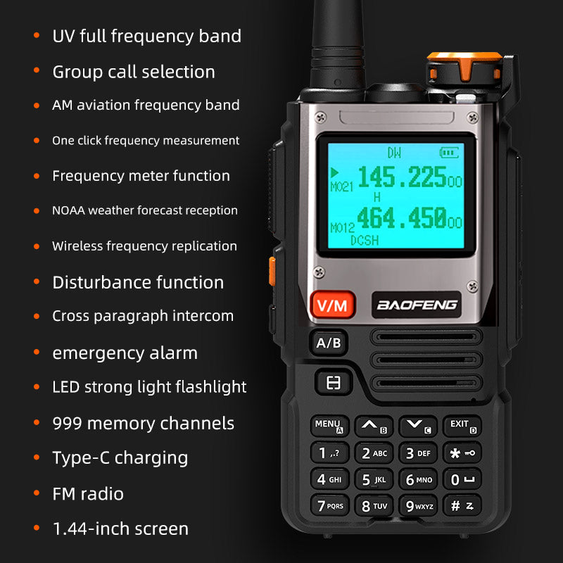 Baofeng UV-K61 walkie talkie kit accessories