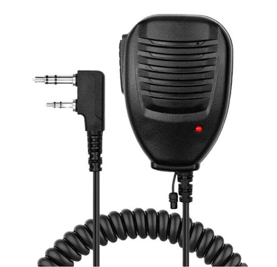 QUANSHENG Rainproof Speaker Mic for Two Way Radios