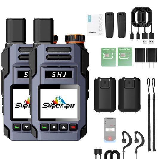 Super PTT Mini 4G LTE PoC walkie talkie front view