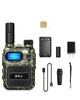 SHJ 4G PoC-Funkgeräte mit 1 zusätzlicher jährlicher SIM-Karte – Ultimative Kommunikationslösung für Unternehmen und Teams, langlebiges Walkie-Talkie in Weiß-Silber thumbnail
