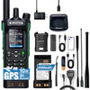 BAOFENG UV-32 Amateurfunkgerät, 10W, große Reichweite, Handheld mit GPS, Bluetooth-App-Programmierung, wasserdichtes Lautsprecher-Mikrofon & 3 Antennen-Kit, USB-C wiederaufladbares Dualband-Funkgerät mit NOAA-Wettersuchlauf für Survival thumbnail
