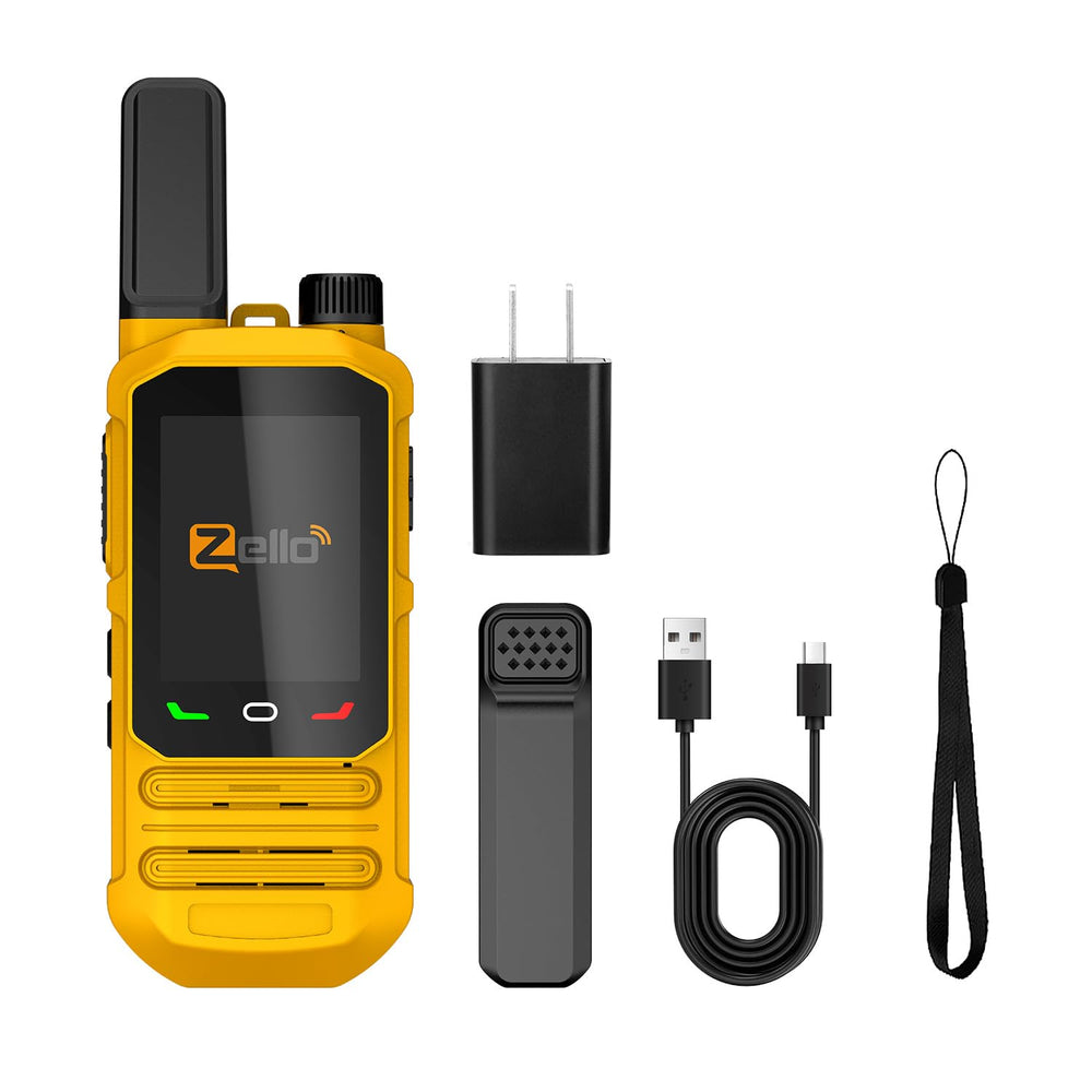 SHJ 360 4G LTE POC Radio Android 8.1 Walkie Talkie Google Play Zello XINPOC 2.4