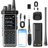 BINTERADIO 9000 Amateurfunk Handfunkgerät mit GPS APRS, Bluetooth App-Programmierung, Multiband-Funkgerät mit großer Reichweite, Spektrumanalysator, USB-C wiederaufladbar, AM/FM/SW RX, Walkie-Talkie für Erwachsene thumbnail