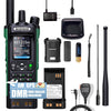 Baofeng DM-32UV DMR Funkgerät GPS APRS, [Pro Tactical Kit] mit wasserdichtem Mikrofon, NA-771 Langstrecken- und Stubby-Antennen, USB-C Dual-Band Ham Walkie Talkie, 10W thumbnail