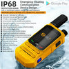 SHJ 360 4G LTE POC Radio Android 8.1 Walkie Talkie Google Play Zello XINPOC 2.4" Touchscreen Sturzalarm SOS Schwimmende Gegensprechanlage thumbnail