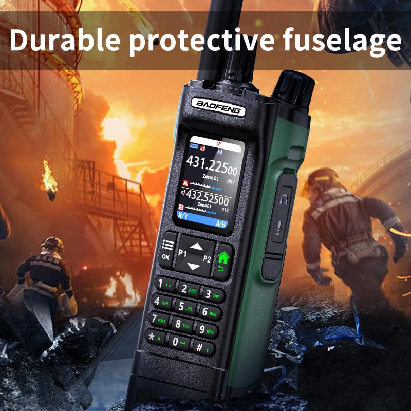 Baofeng DM-32UV DMR radio side view