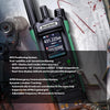 Baofeng DM-32UV DMR Funkgerät GPS APRS, [Pro Tactical Kit] mit wasserdichtem Mikrofon, NA-771 Langstrecken- und Stubby-Antennen, USB-C Dual-Band Ham Walkie Talkie, 10W thumbnail