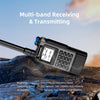 QUANSHENG UV-K1 2500mAh erweiterter Akku Walkie Talkie Flugfunkempfang Handfunkgerät mit USB Type-C Aufladung, NOAA-Wetterwarnung, Ein-Tasten-Frequenzabgleich, drahtloser Kopierfunktion, große Reichweite thumbnail