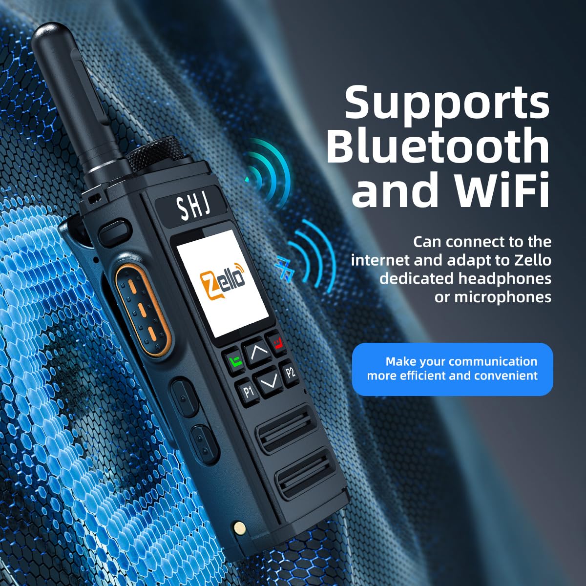 Zello 4G LTE WiFi PoC device kit accessories