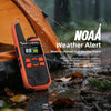QUANSHENG Walkie Talkies Long Range Rechargeable - TG-FR1 Two Way Radios with Earpieces, NOAA Weather Alert, USB-C, VOX Hands-Free, Privacy Codes & Flashlight for Hiking Camping (2 Pack) thumbnail