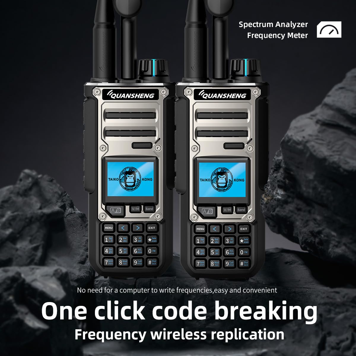 QUANSHENG UV-TK11 walkie talkie air band feature detail