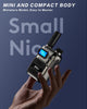 SHJ 4G PoC-Funkgeräte mit 1 zusätzlicher jährlicher SIM-Karte – Ultimative Kommunikationslösung für Unternehmen und Teams, langlebiges Walkie-Talkie in Weiß-Silber thumbnail