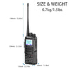 Baofeng DM-1701 Dual-Band Dual-Time Slot DMR/Analog Two-Way Radio | 3,000-Channel Capacity | Includes Programming Cable, Charger & PTT Earpiece | OpenGD77 Compatible thumbnail