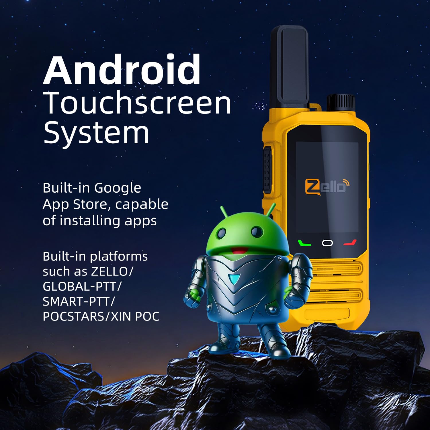 SHJ 360 4G LTE PoC radio battery and charging view