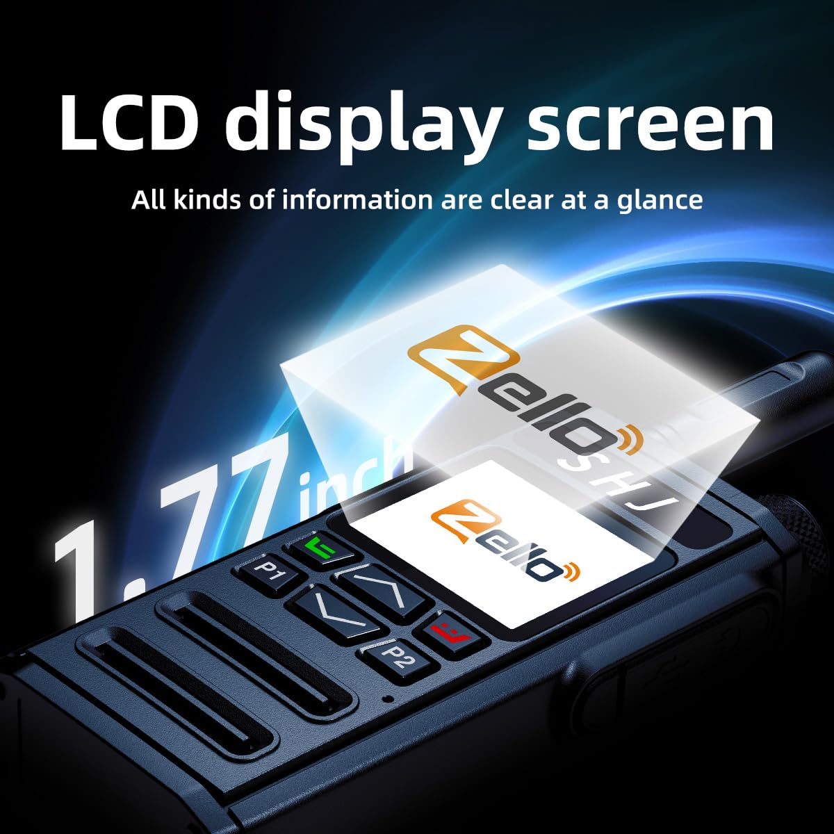 Zello 4G LTE WiFi PoC device SIM and connectivity detail