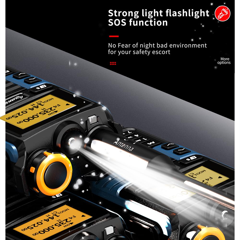 QUANSHENG UV-K5(99) walkie talkie air band feature detail