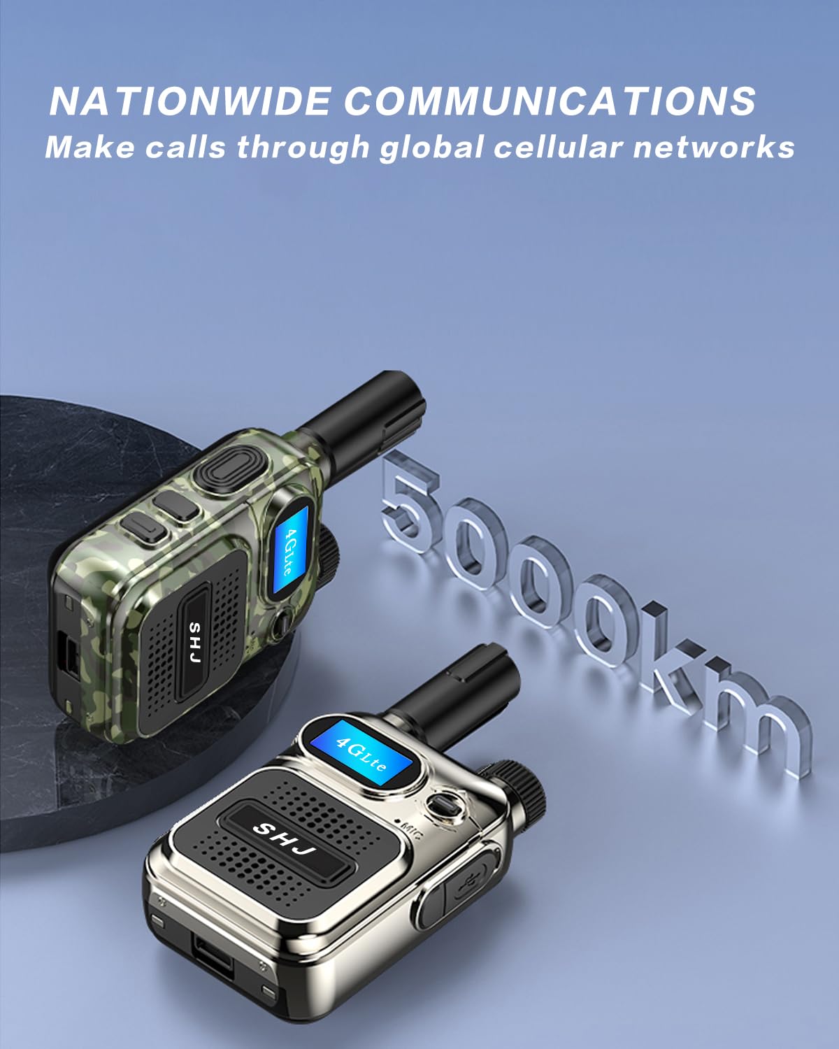 SHJ 4G PoC radio battery and charging view