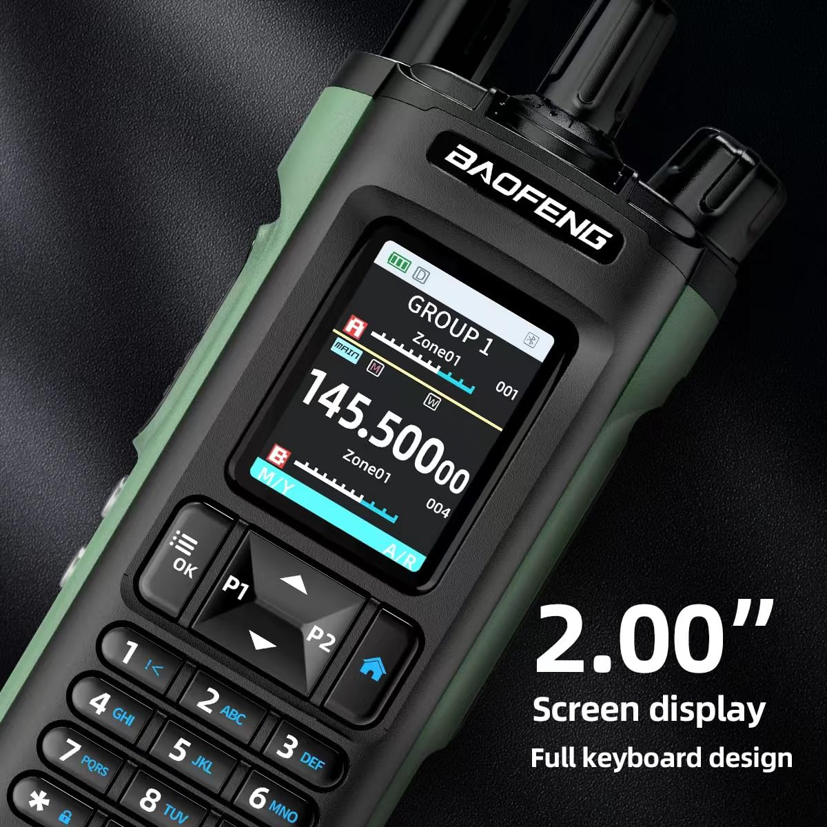 Baofeng DM-32UV 10W DMR radio kit accessories