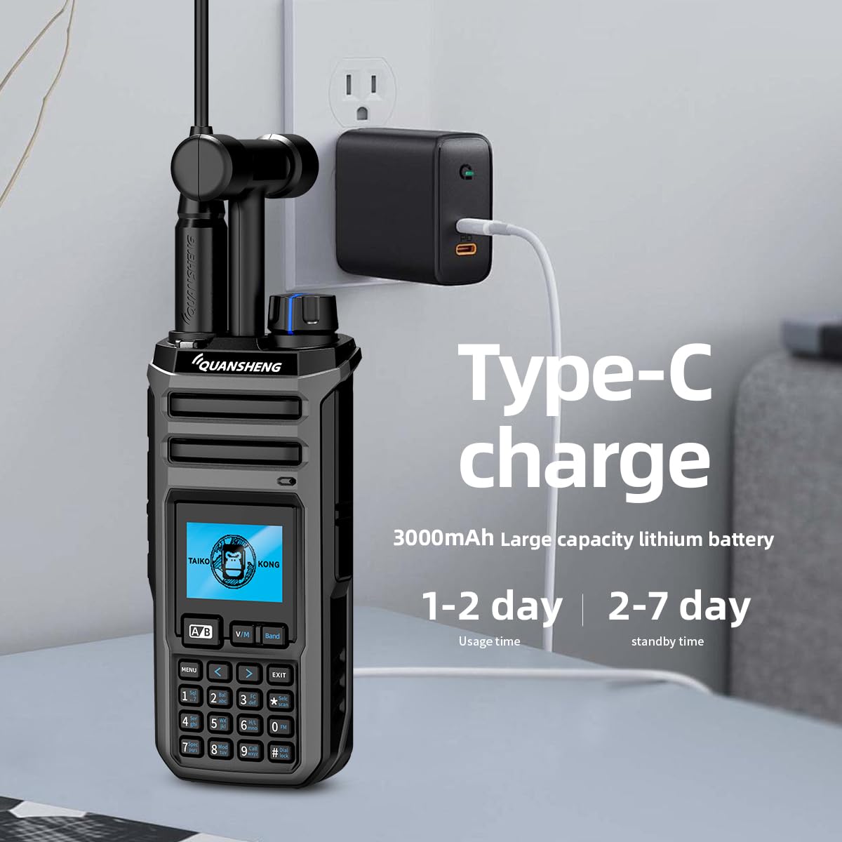 QUANSHENG UV-TK11 walkie talkie kit accessories