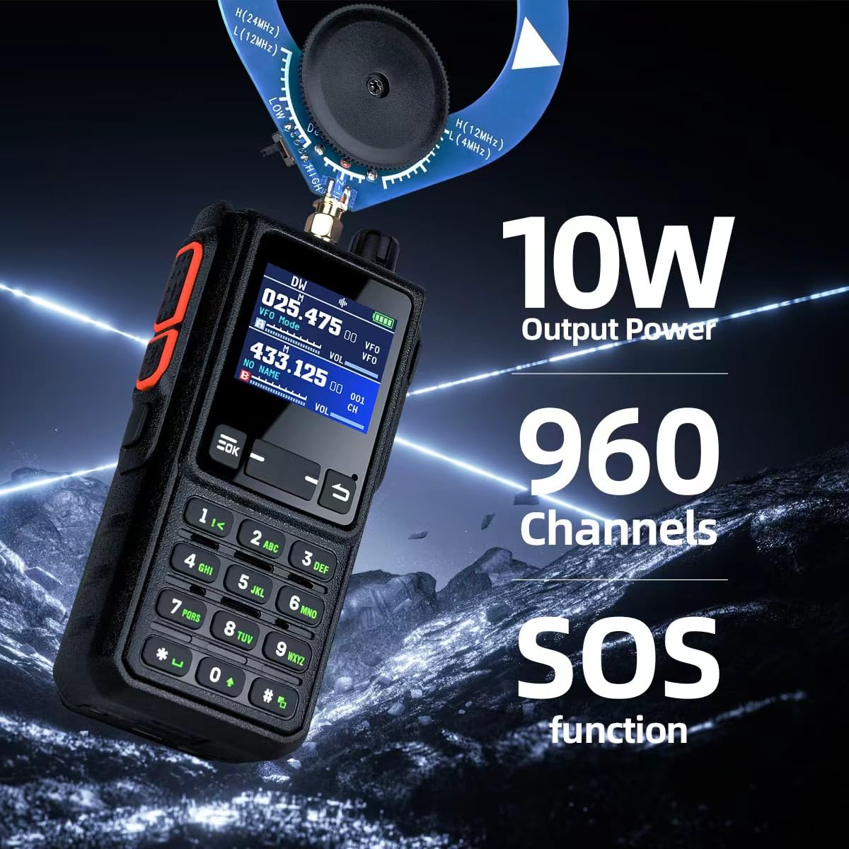 SHJ H28Y Pro two way radio kit accessories