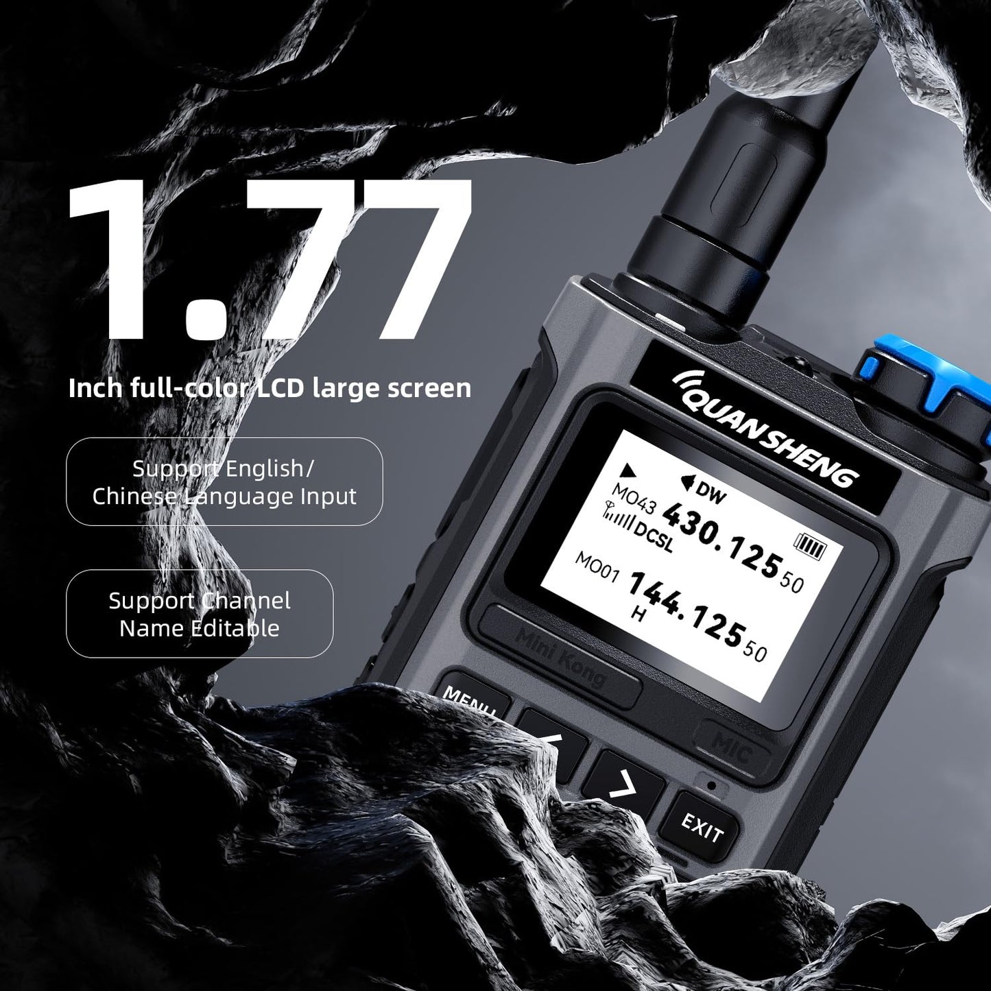 QUANSHENG UV-K1 ham radio kit accessories