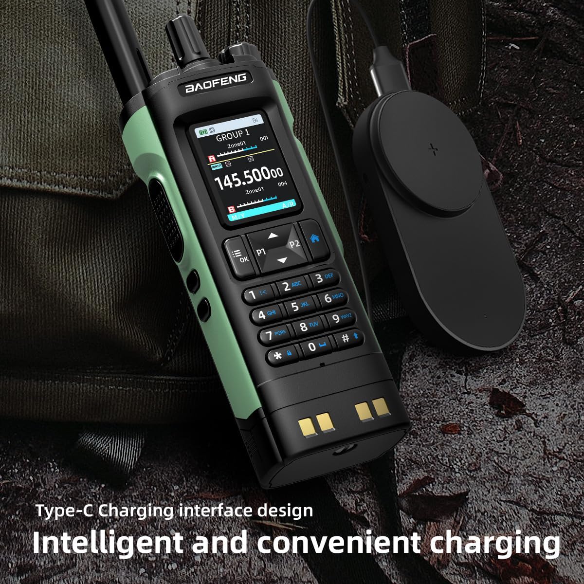 Baofeng DM-32UV DMR radio outdoor communication use
